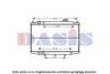 AKS DASIS 070000N Radiator, engine cooling